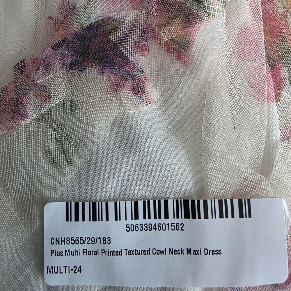 PrettyLittleThing Pastel Floral Maxi Dress - Picture 5 of 5